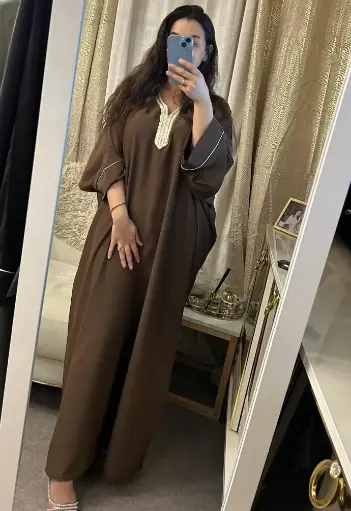 CAFTAN MARRON