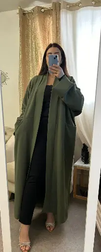 KIMONO FEMME KAKI