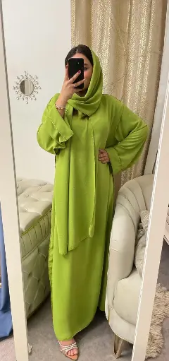 ABAYA VERTE